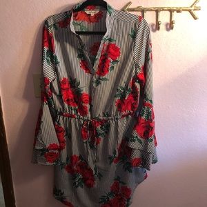 Hint of Blush Dress. Size XL. Fits like large.